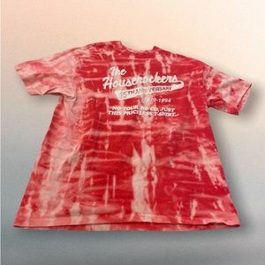Vintage Houserockers 15th anniv 1994 bleach dyed Shirt - Sz XL - tye dye shirts